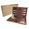WE Games Travel Wood Starburst Design Backgammon Board Game Set - 19 in.